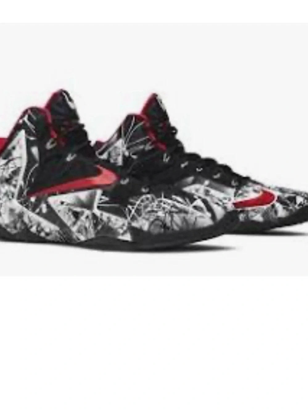 Nike Mens Nike LeBron Graffiti Basketball Shoes Size 11